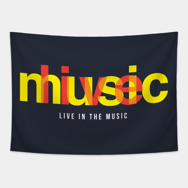 Live In The Music Tapestry by modernistdesign