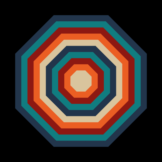 Retro Octagon by n23tees