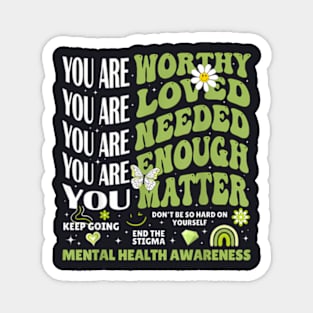 Warrior Mental Health Awareness Magnet