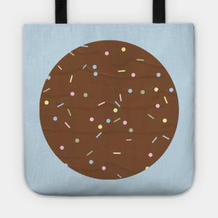 "Hey, Cupcake" - Chocolate Icing and Rainbow Sprinkles Tote