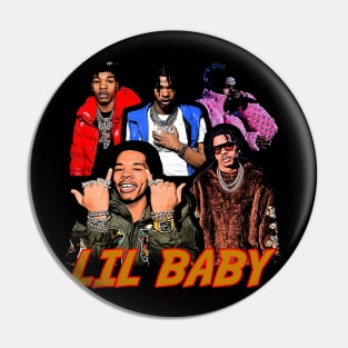 Rap Renegade Apparel Baby's Rebel Rhymes on Fabric Pin