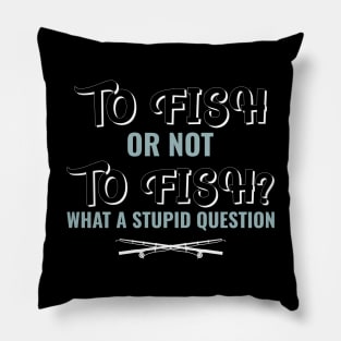 to fish or not to fish? Pillow