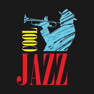 Cool Jazz Colorful Jazz Theme T-Shirt