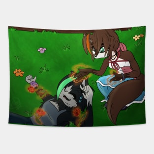 Flower Power Tapestry