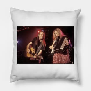 Brad Roberts and Ellen Reid Crash Test Dummies Photograph Pillow