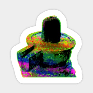 Shivling Psychedelic Magnet