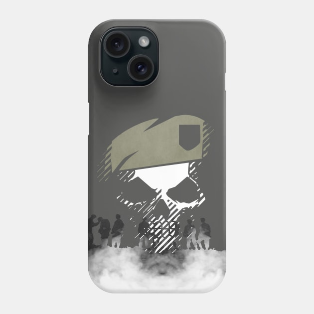 Band of Ghosts (Band of Brothers/Ghost Recon mashup) Phone Case by Ironmatter