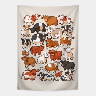 How Now Brown Cows Tapestry