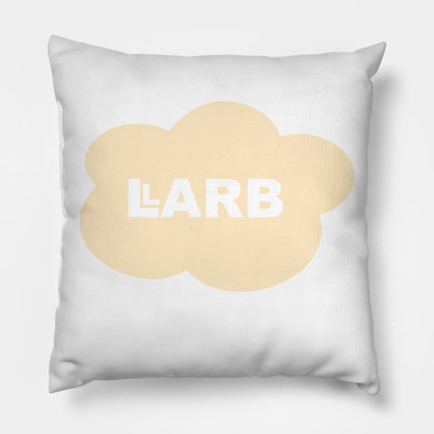 Pastel Orange LARB Studios Cloud | LARB Studios & Abelia Rose Pillow by AbeliaRose