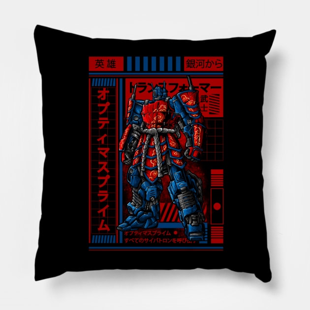 Optimus Prime Pillow by secondsyndicate