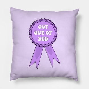 Got Out of Bed Award Pillow