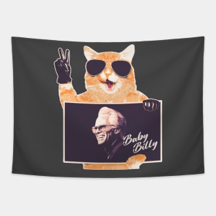 Peace Cat - Baby billy Tapestry