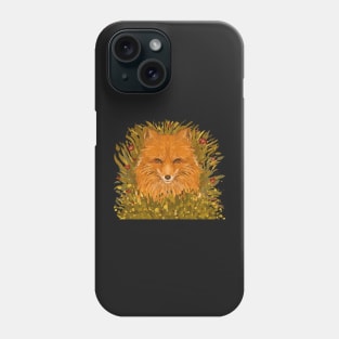 Red Fox in the Grass Phone Case