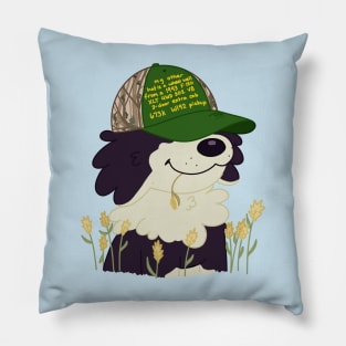 he's a farmer!! Pillow