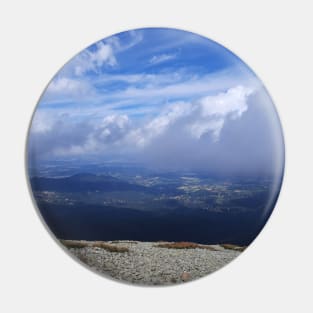 Clouds over the mountains Pin