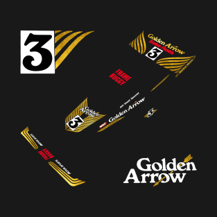 Golden Arrow Frame Buggy Decal Silhouette & 3 T-Shirt