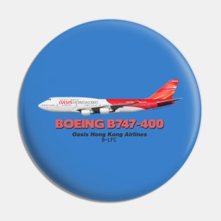 Boeing B747-400 - Oasis Hong Kong Airlines Pin