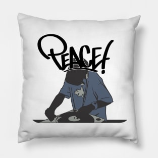 Hip Hop Peace Pillow