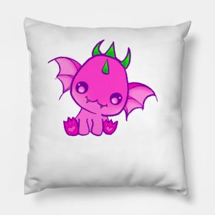 Hexi the Chibi Baby Dragon Pillow