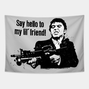 Scarface "Say Hello To My Little Friend" Tapestry