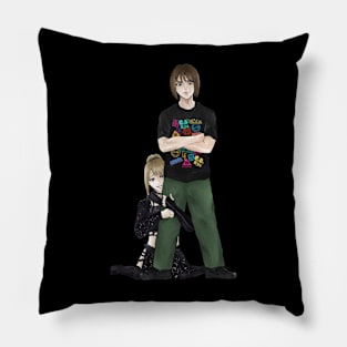 Portrait art shirt Pillow