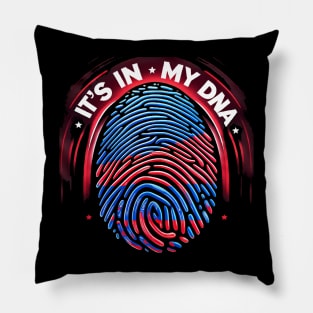 It's in My DNA - haiti flag day Pillow