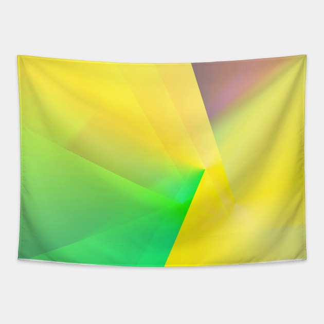 yellow green pink abstract texture Tapestry by Artistic_st