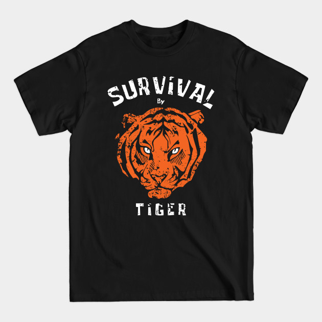 Disover Survival By Tiger - Survival By Tiger - T-Shirt