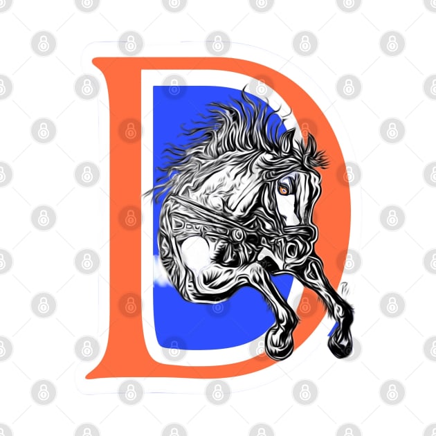 Denver Broncos by Bosko Art Designs