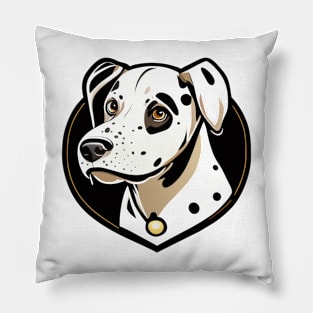 "Spot" the Dalmatian Dog Pillow