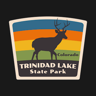 Trinidad Lake State Park Colorado Roaming Deer T-Shirt