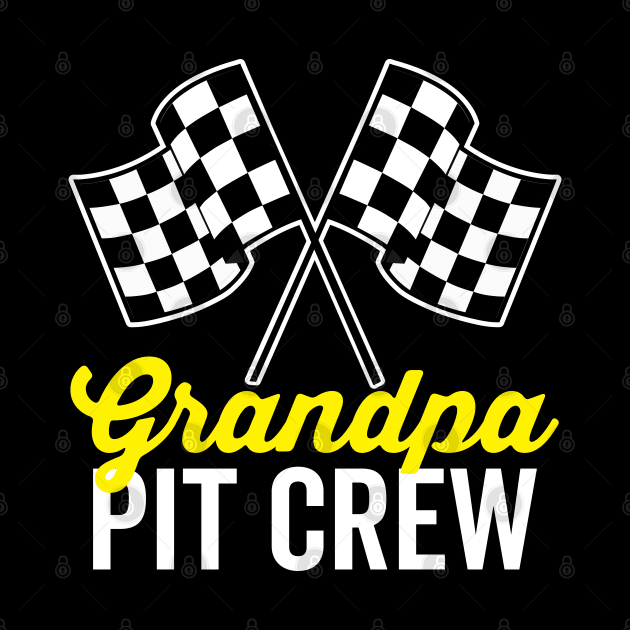 Grandpa Pit Crew by DetourShirts