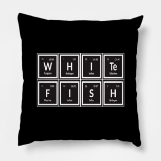 Whitefish City | Periodic Table Pillow