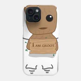 Groot in a pocket Phone Case