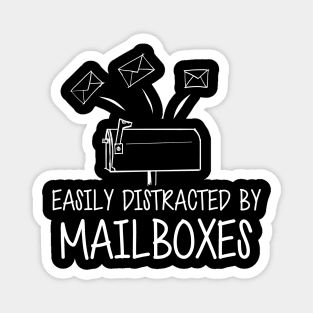 Mailman - Easily distracted by mailboxes w Magnet