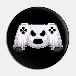 Video Games Gaming Gamer Halloween Ghost Controller Pin