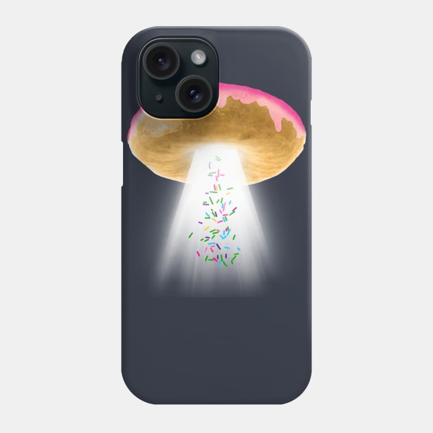 unidentified frying object Phone Case by jerbing