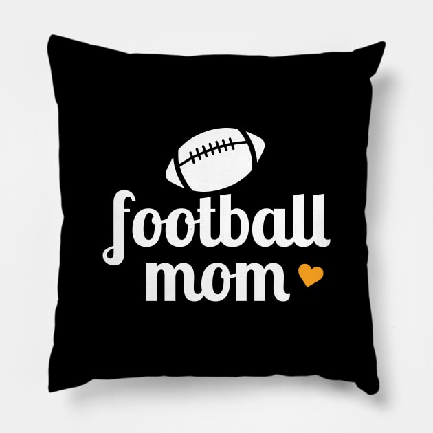 Football Mom Pillow by teesumi