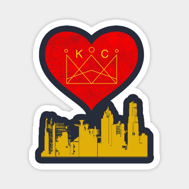 We Love Kansas City 2 Magnet by KC1985