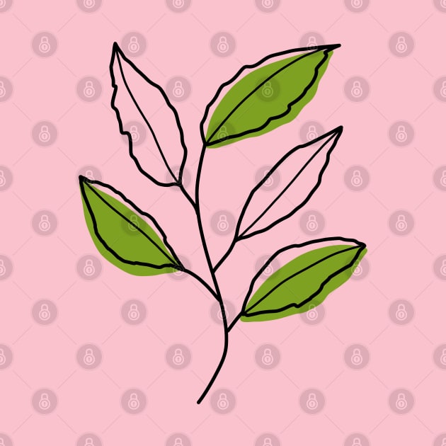 Simple cute leaf by salimax