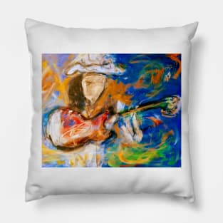 Stevie Ray Vaughn Pillow