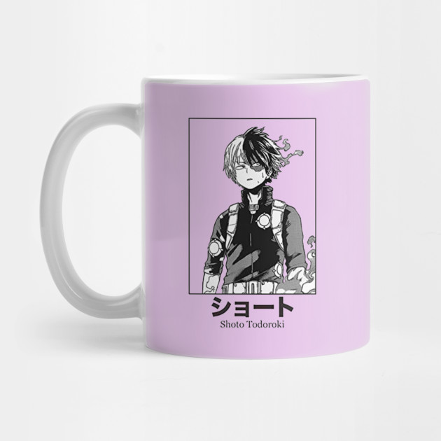 Todoroki Shoto Japan Hero Ice Manga Smile Bakugo Fire Mug