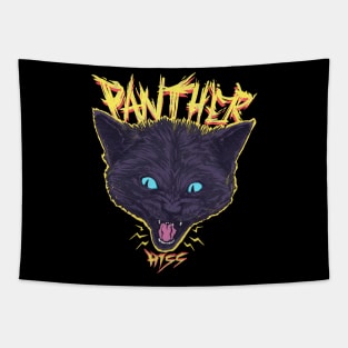 Panther Hiss Tapestry