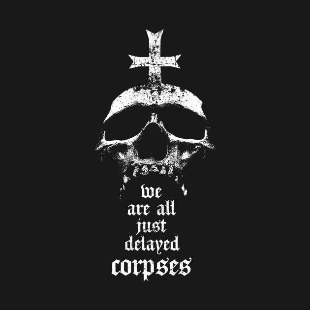 Delayed corpses-Skull-Death by StabbedHeart