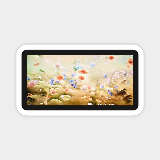 Flower motif #2 Magnet by Zamart20