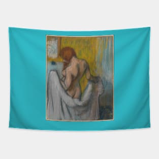 Woman with a Towel Tapestry