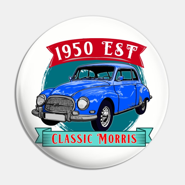1950 CLASSIC MORRIS Pin by theanomalius_merch
