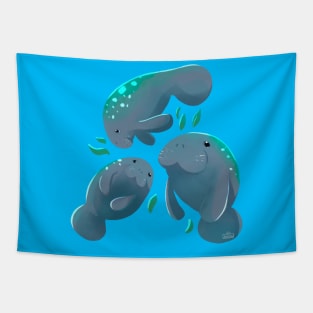 Manatee trio Tapestry