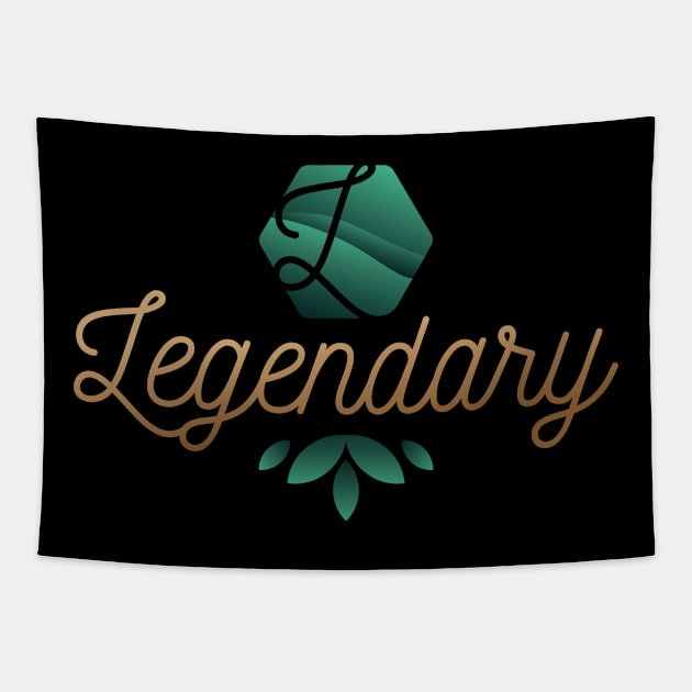 Legendary Emblem Tapestry by EarlAdrian