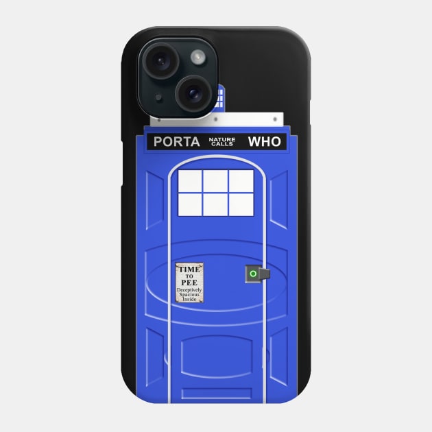 Porta Who Phone Case by blueshift